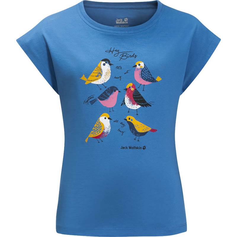 Jack Wolfskin Kids Tweeting Birds T-Shirt-3